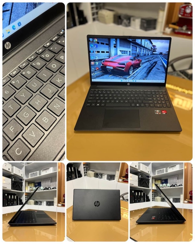 لپ تاپ HP Ryzen 3 5425U Open Box-نمایشگر 15.6 اینچی HP Laptop 15-fc0xxx