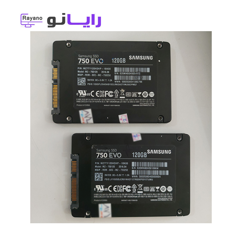  هارد SSD سامسونگ 120 گیگ در همدان 