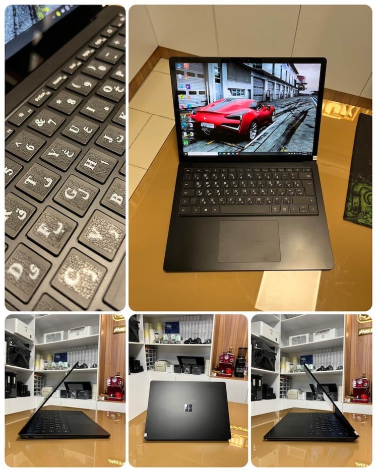 صفحه نمایش لمسی 2K Surface Laptop 3-لپ تاپ Microsoft Surface Laptop 3 Core i7 نمای روبرو